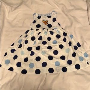 Sara Lynn Togs WVU dress size 2T